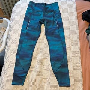 Athleta Rainier Leggings w/reflective pockets